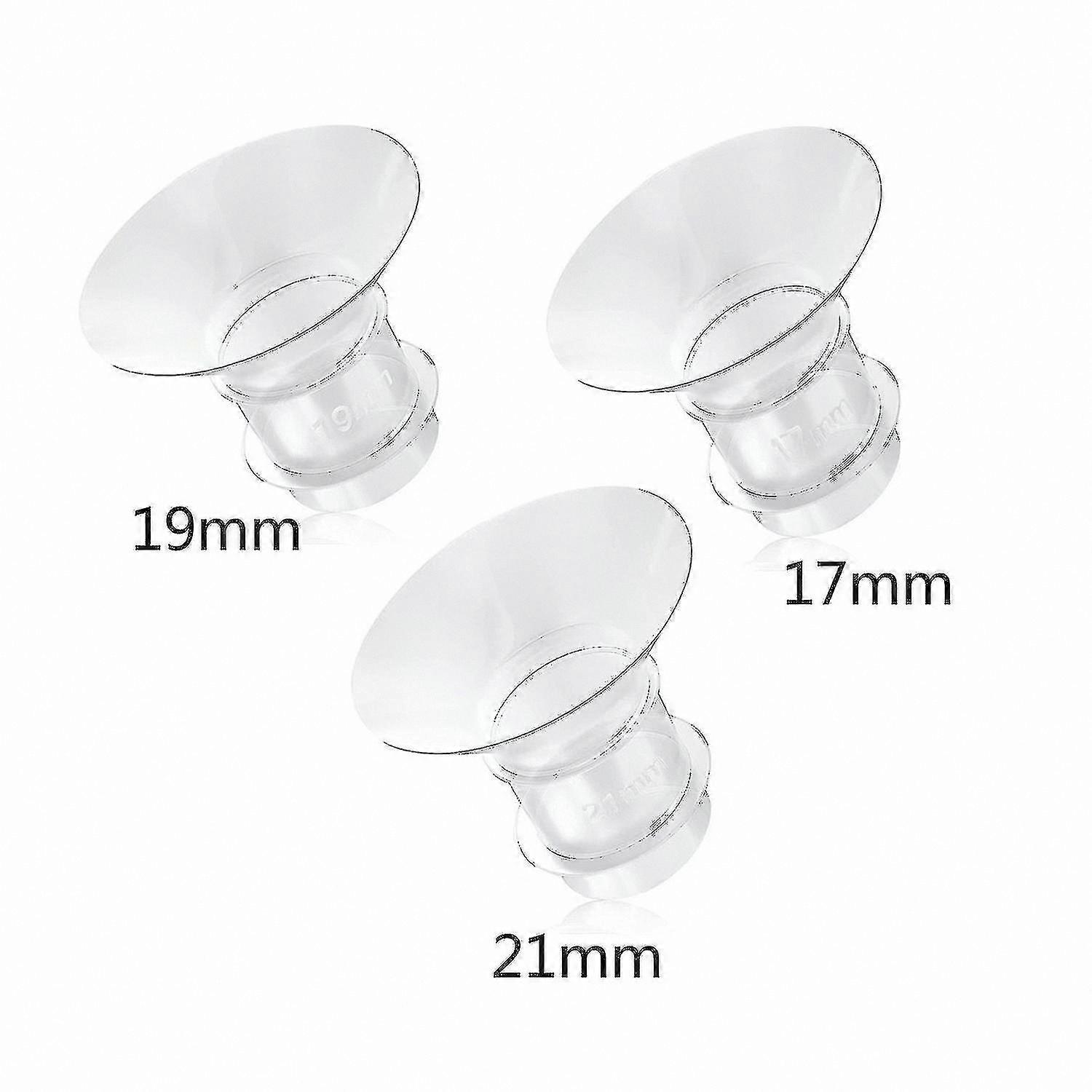 Flange Insert 17mm/19mm/21mm for Breast Pump Accessories, Universal Fit for Multiple Models