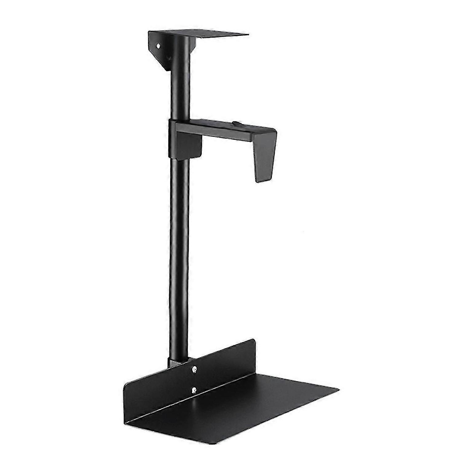 Universal PC Case Holder Under Desk Wall Side Mount CPU Stand Adjustable Computer Mainframe Hanger Host Stand Bracket,B