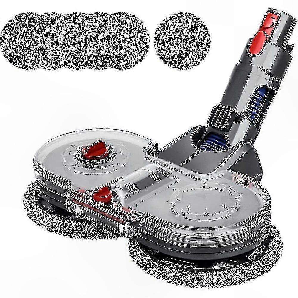 Universal Electric Mop Attachment for Wet and Dry Cleaning, Compatible with V7 V8 V10 V11 V15 Vacuum Cleaners