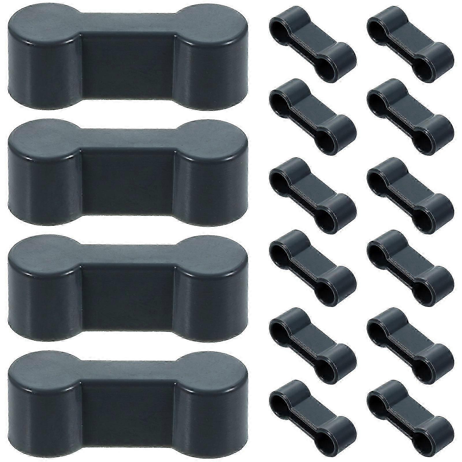 20pcs Train Track Accessories Train Track Bump Buckle Railway Plastic Buckle Bulk