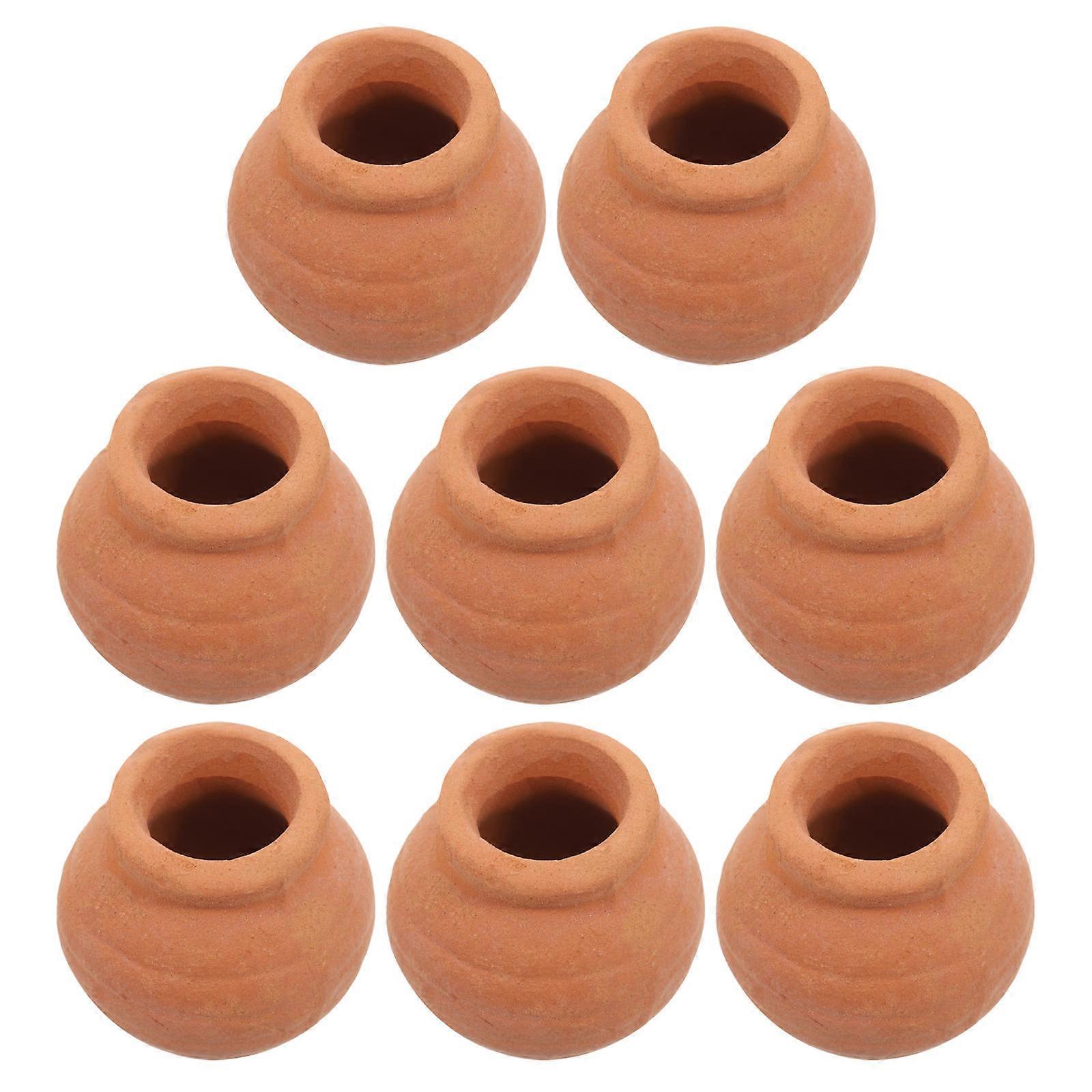 Tiny Terracotta Pots Clay Pots for Plants for Indoor Use 24Pcs