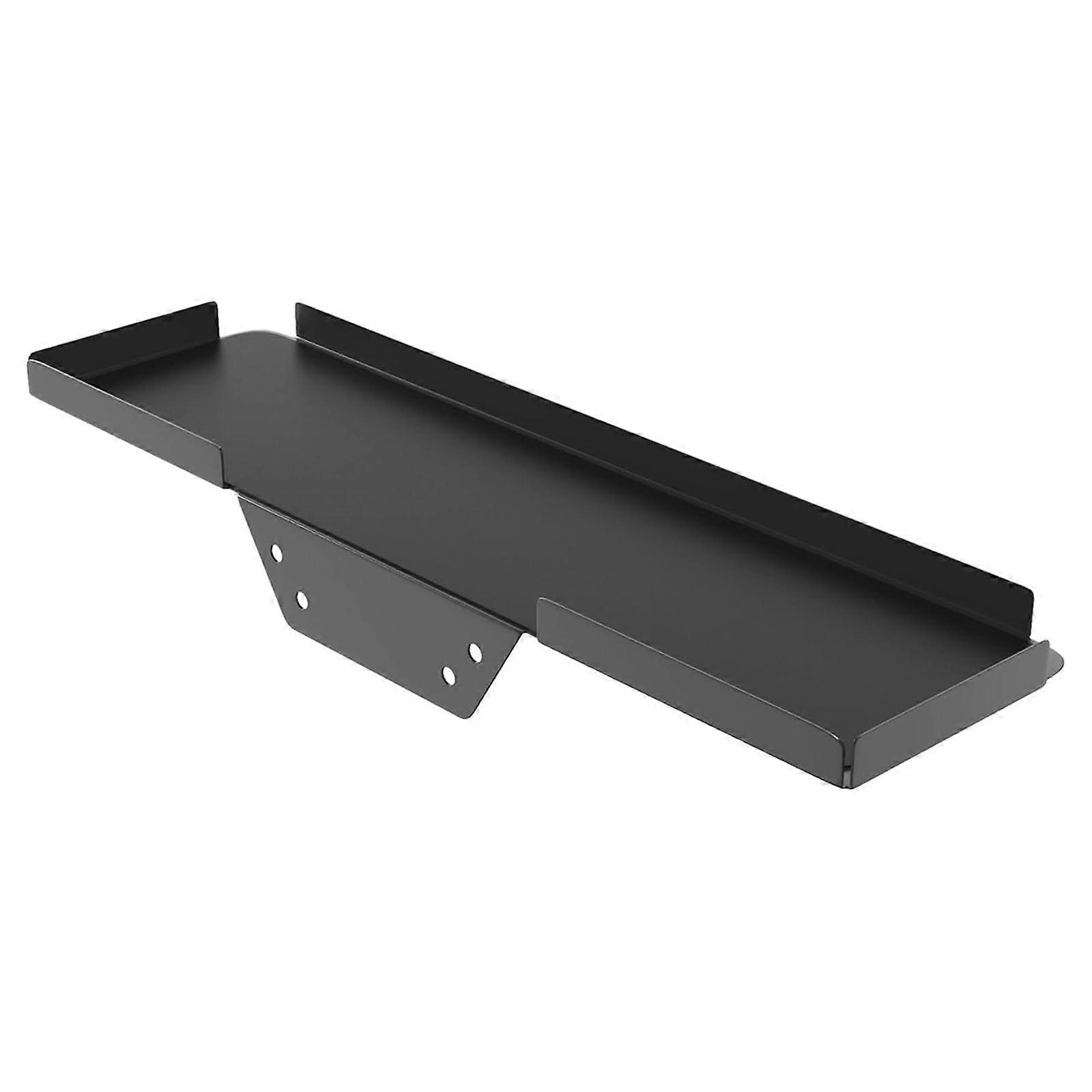 Screen Shelf For Computer Screen Back Mount Rack Durable Carbon Steel Construction For Electronics And Accessories