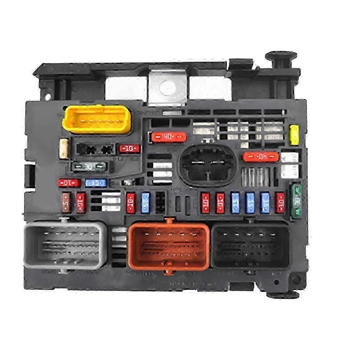 Engine Fuse Box Assembly BSM R04R05R20 compatible with Citroen C4 Peugeot