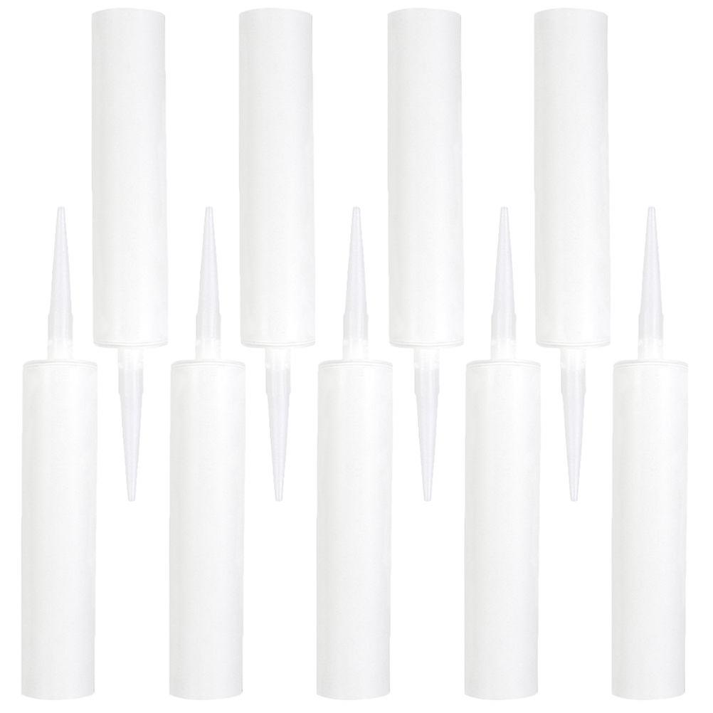 9pcs Caulking Sealant Tubes Empty Caulk Tubes Fillable Sealant Caulking Pipes