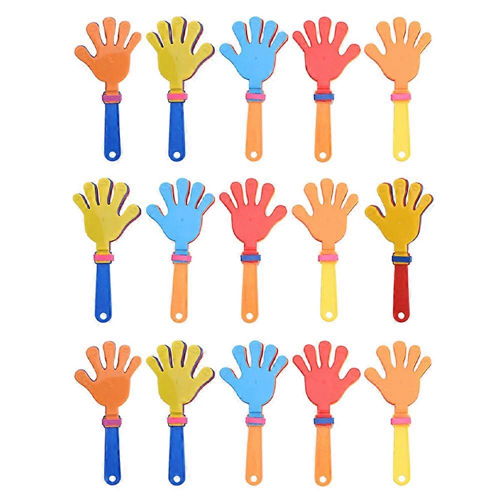 Party Hand Cheering Clapper Toys for Events 15Pcs Plastic Hands