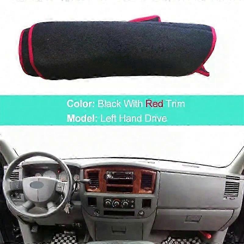 For Dodge RAM III (DR/DH) 2500 3500 2006-2009 Car Dashmat Dashboard Cover Dash Mat Sunshade Carpet Interior Anti-UV Accessories