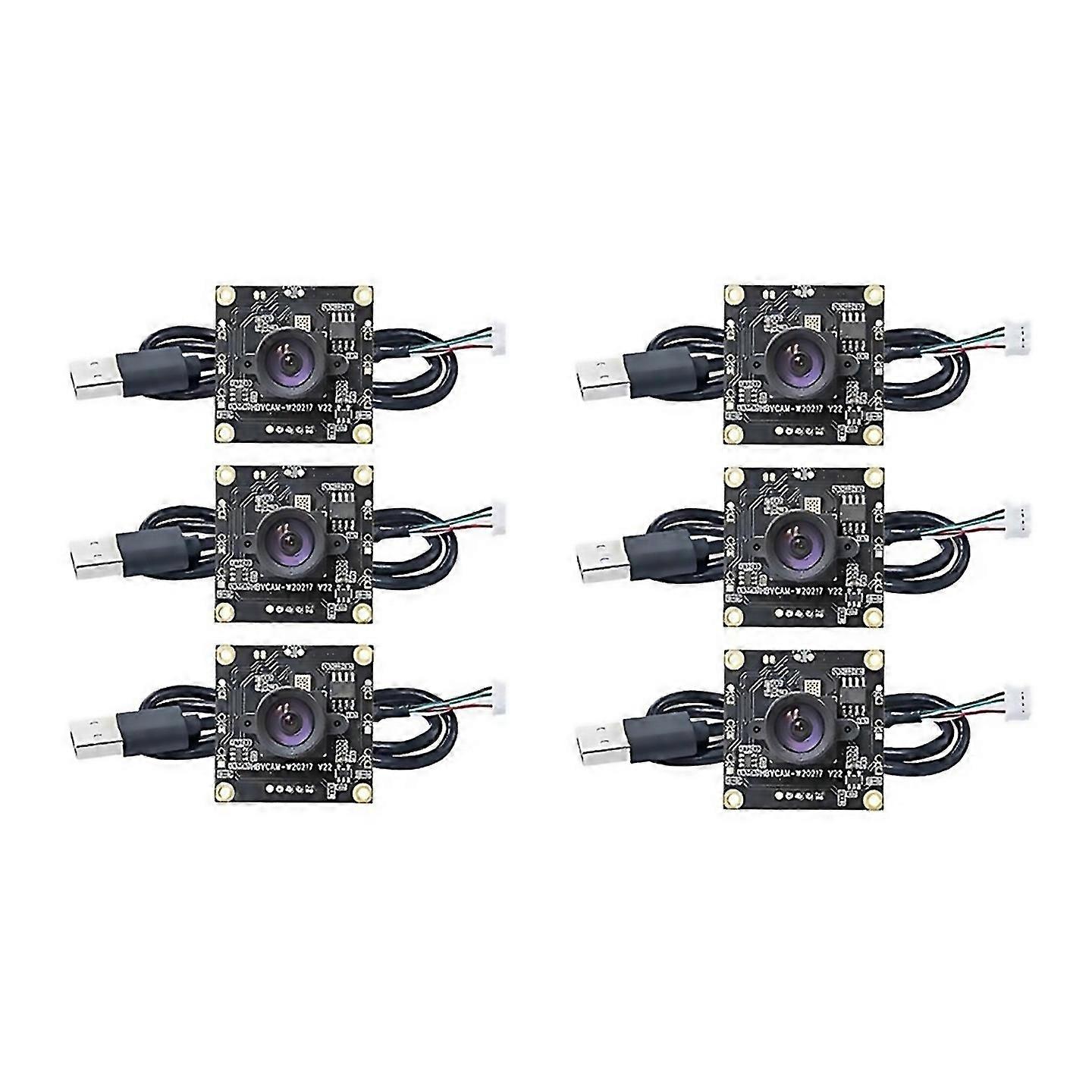 For 6pcs Ov9732 100 Degrees 1280x720 30fps Camera Module For Autodarts Io With 2m Cablepcb Size32x32