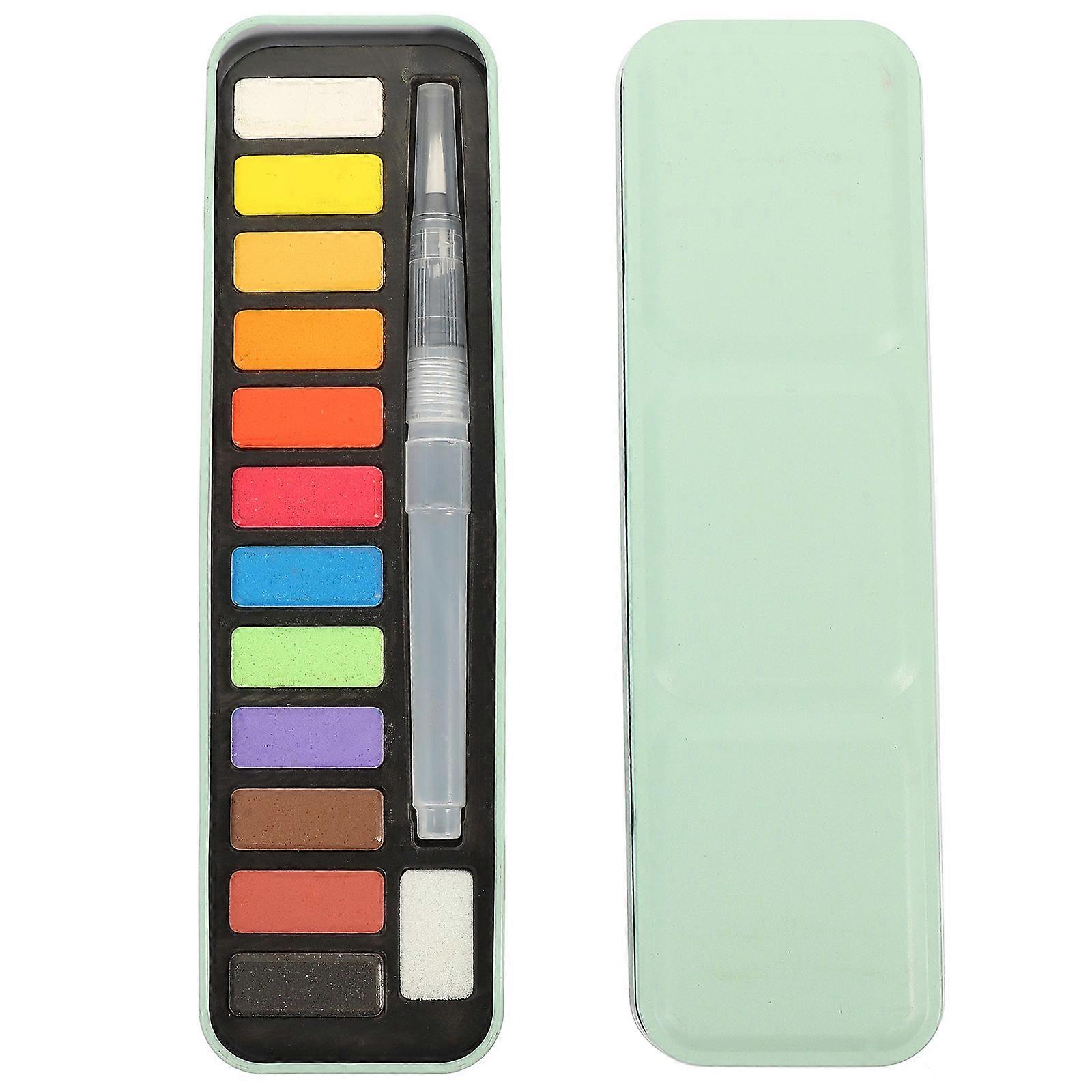 Solid Pigment Watercolor Paint Set for Painting 1 Box Graffiti Pigment Kit