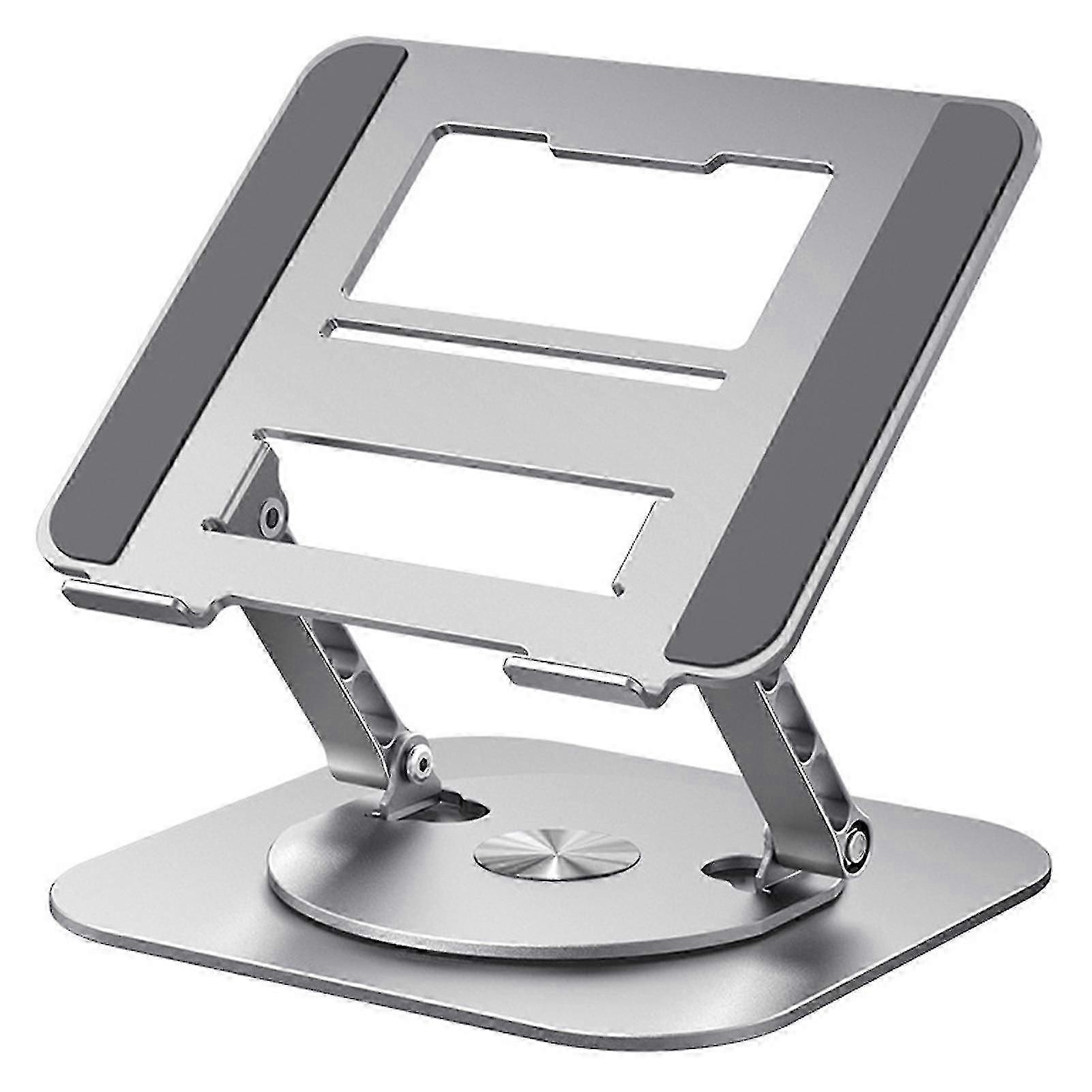 Laptops Stand Aluminum Alloy Rotating Bracket 360 Multi Angle Stand With Heat Vent Foldable Tablet Support Stand 2025