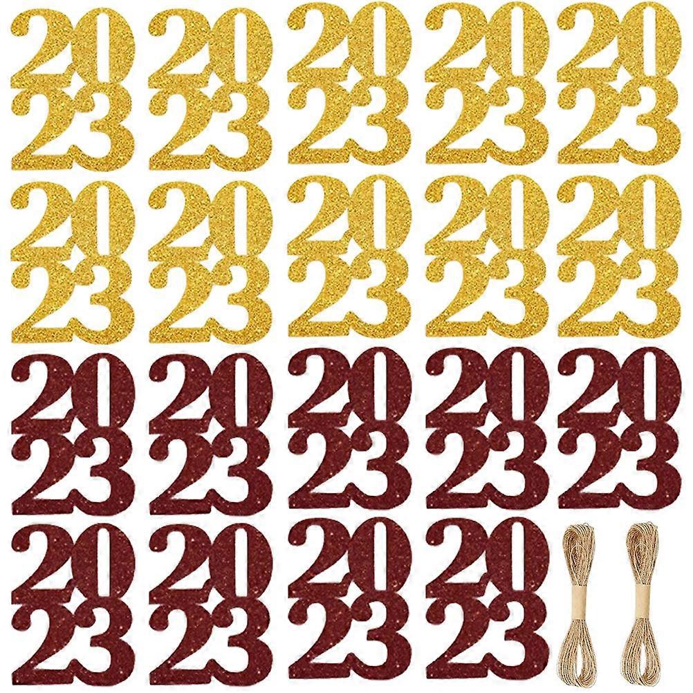 Vase Labels Graduation Decorative Vase Labels for Decor 4Sets