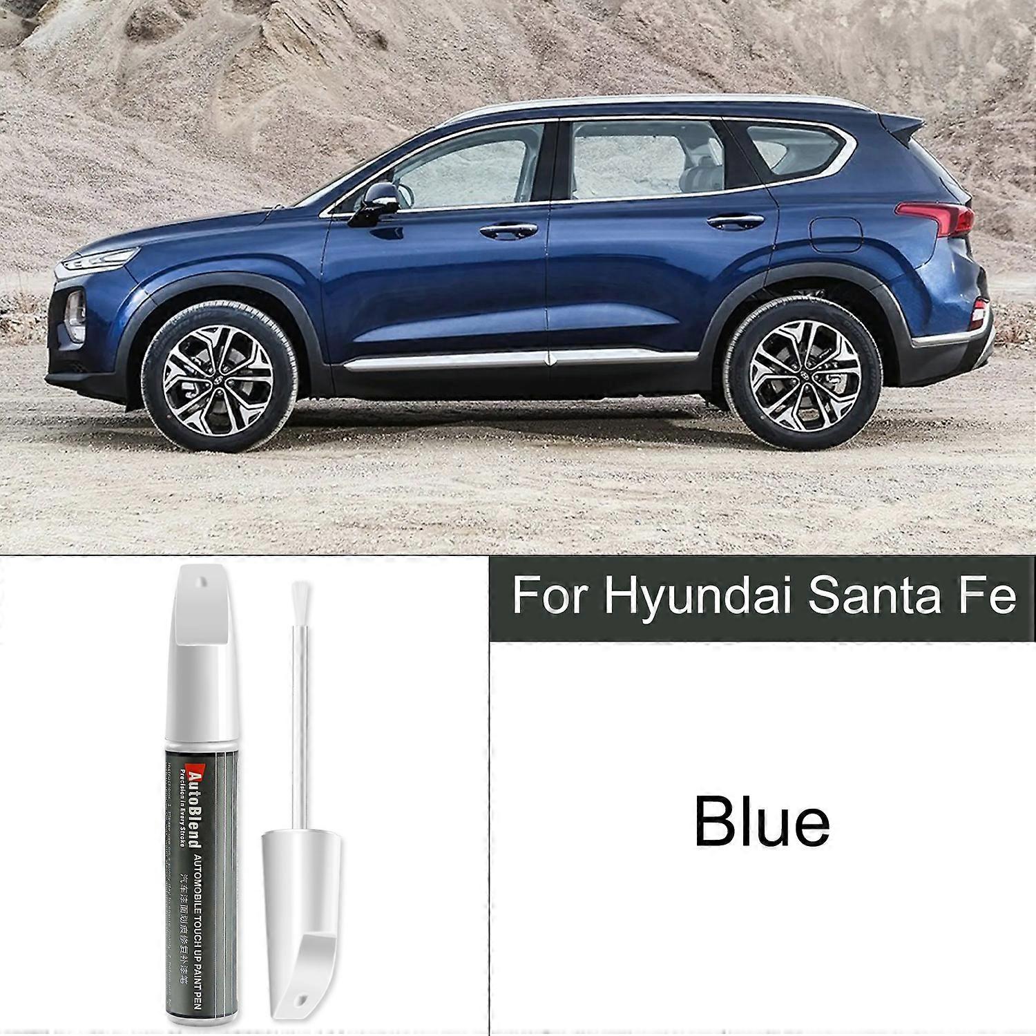 Compatible Paint Repair Pen for Hyundai Santa Fe Precise Color Matching Scratch Removal and Clear Coat Pen To Restore Paint Gloss