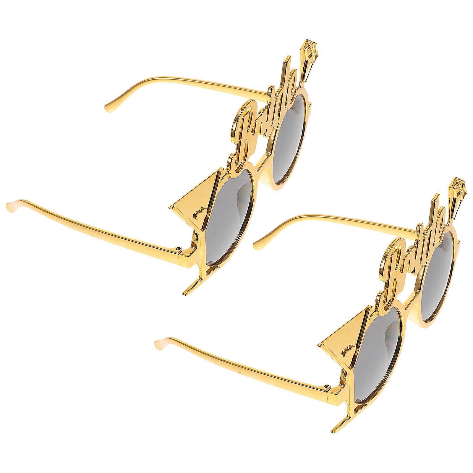 Bride Glasses Bachelorette Party Eyeglasses for Decor 4Pcs Pack