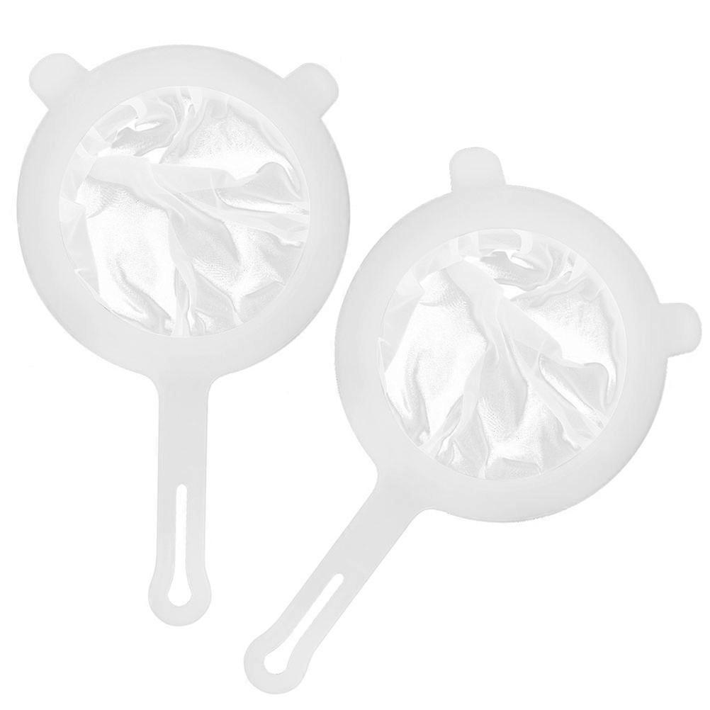 Honey Filter Plastic Mesh Strainer for Kitchen Juice Straining 6Pcs