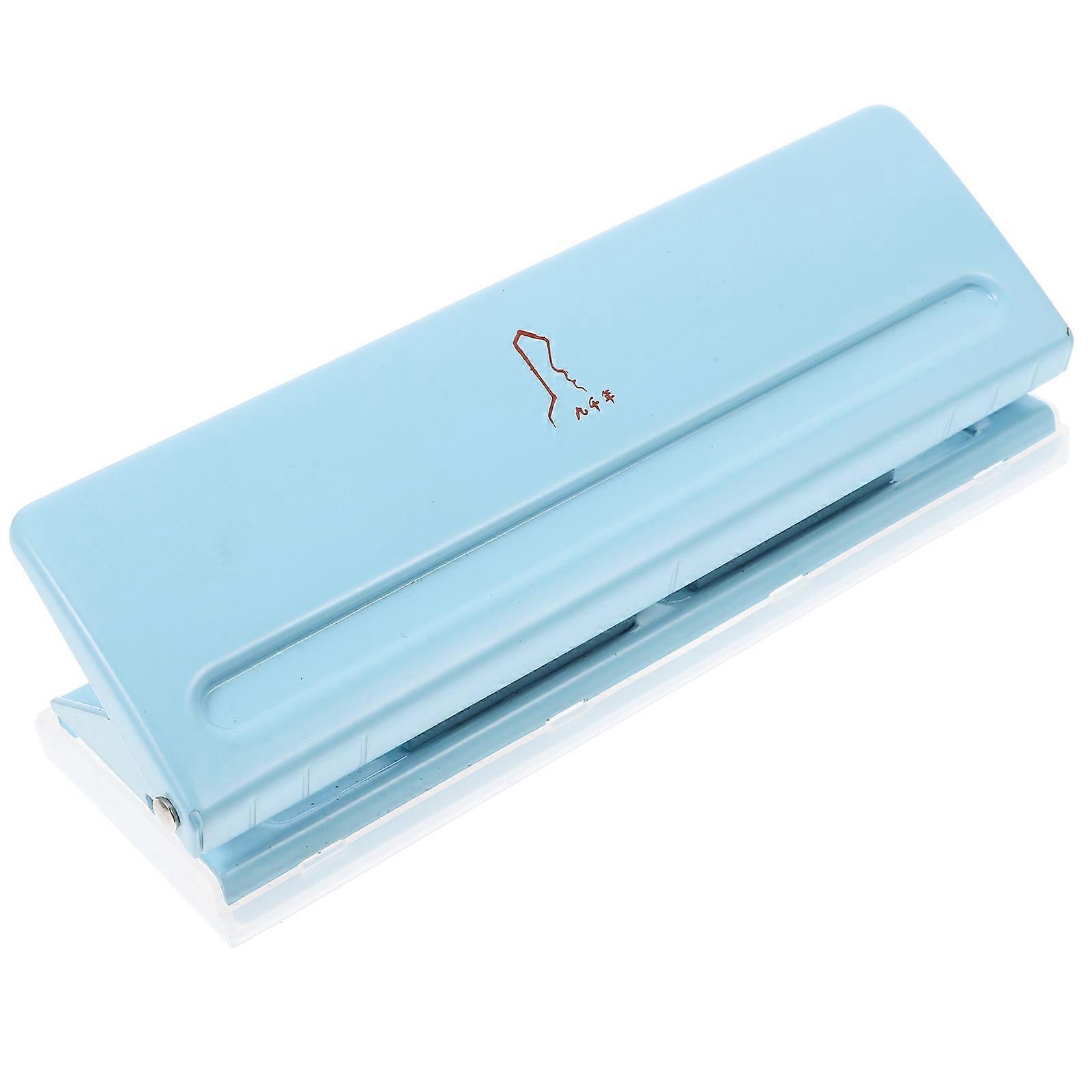 Manual Paper Hole Punch Hand-held Tool 2Pcs For General Users Home Use 7.39X2.52X1.57In