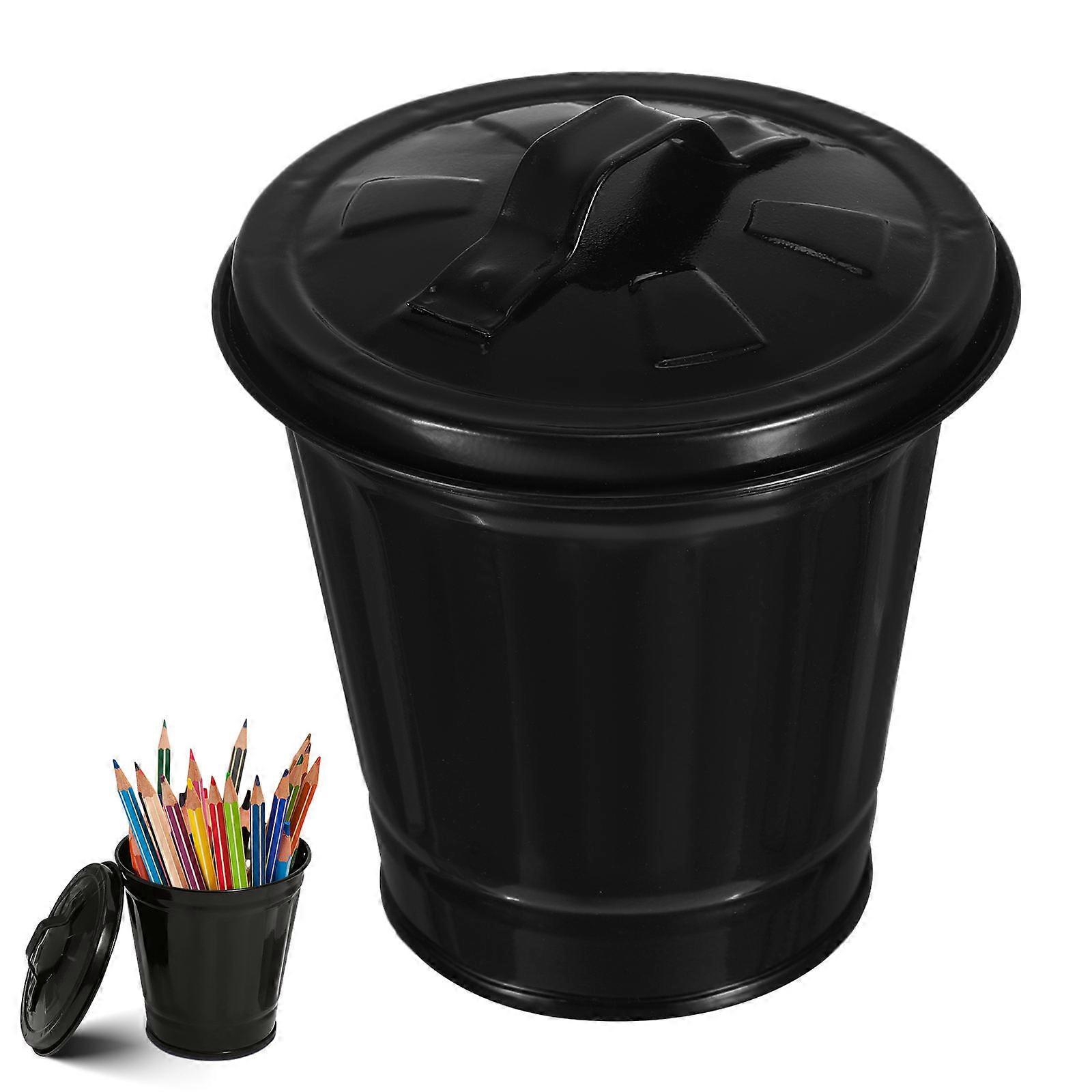 Creative Tabletop Trash Can Suitable For Bathroom And Desktop Organization Featuring Adorable Design 4Pcs