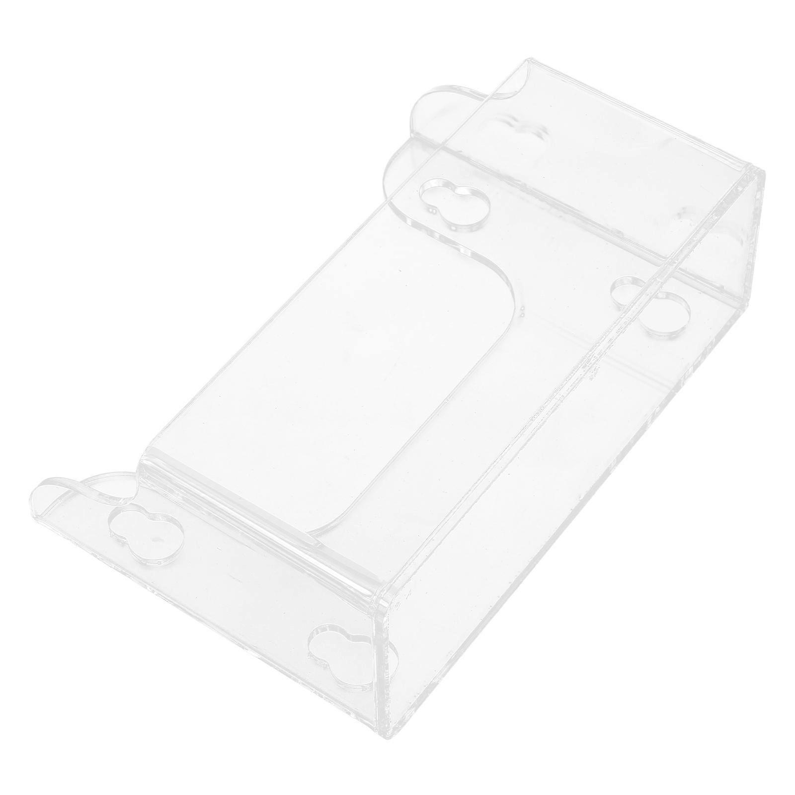 Transparent Acrylic Suction Cup Refrigerator Rack for Utility 2Pcs Storage