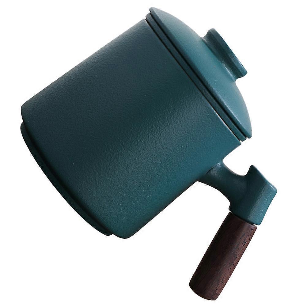 Ceramic Tea Mug with Infuser and Lid for Home Use 3Sets Handle