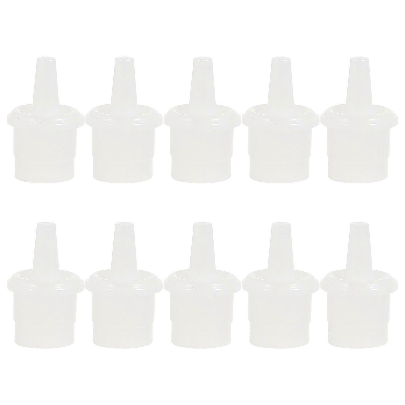 Grafting Eyelash Plug Lash Glue Bottle Nozzle Caps Replacement 100Pcs