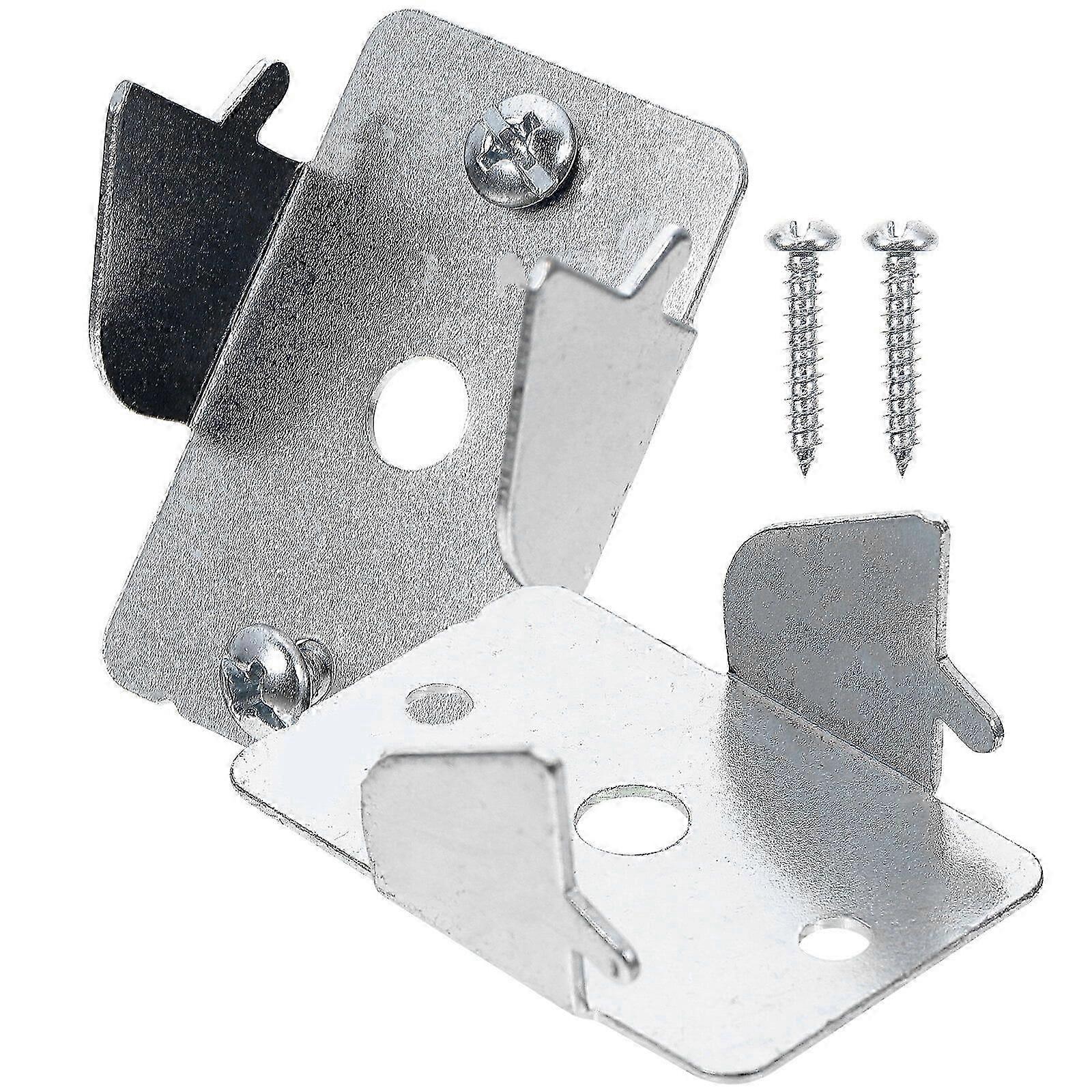 2025 Latest Model  6 Sets  Curtain Rods Brackets with Screws Window Hardware