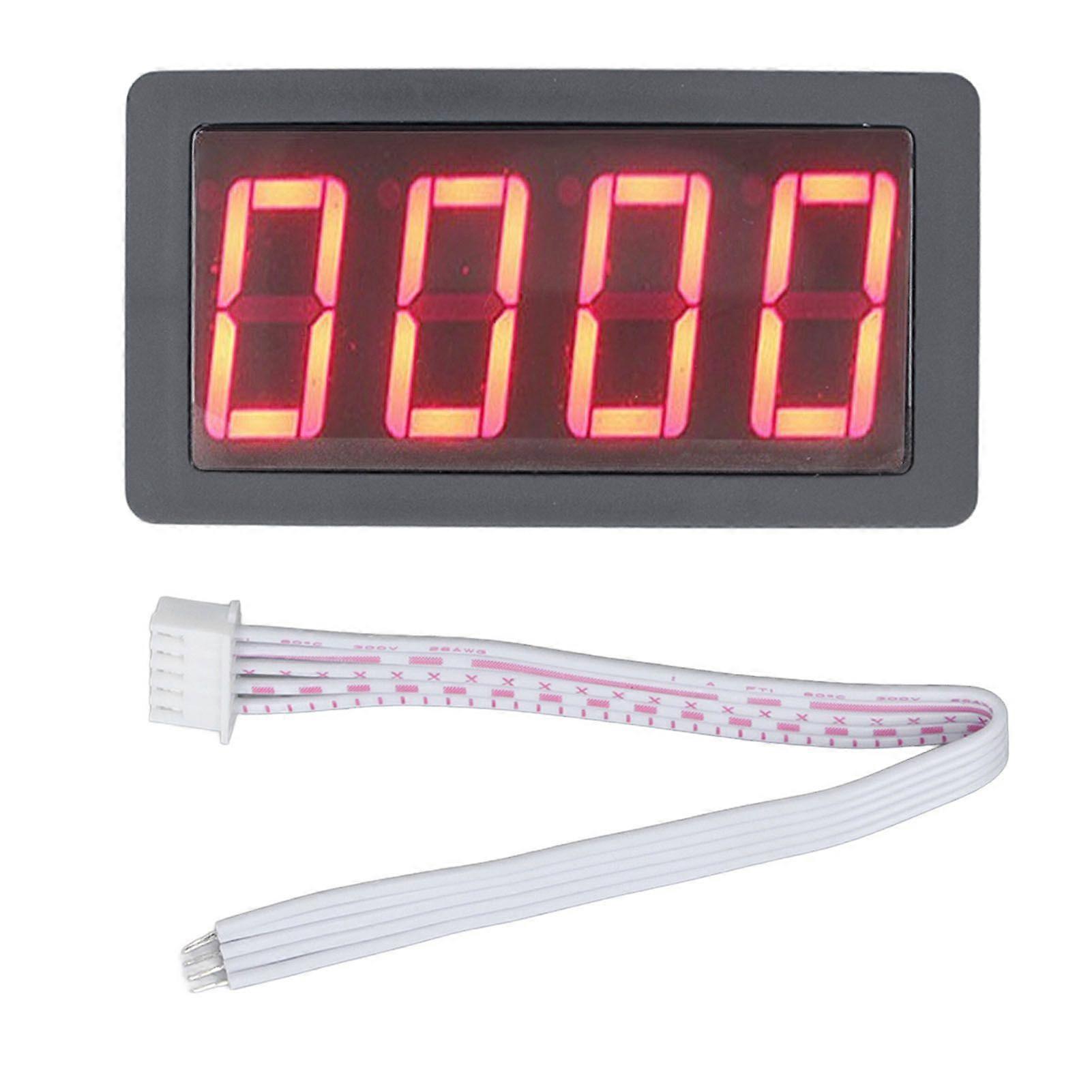 Intelligent Digital Frequency Meter Counter LED Relay Output Countdown Timer 100khz DC824V