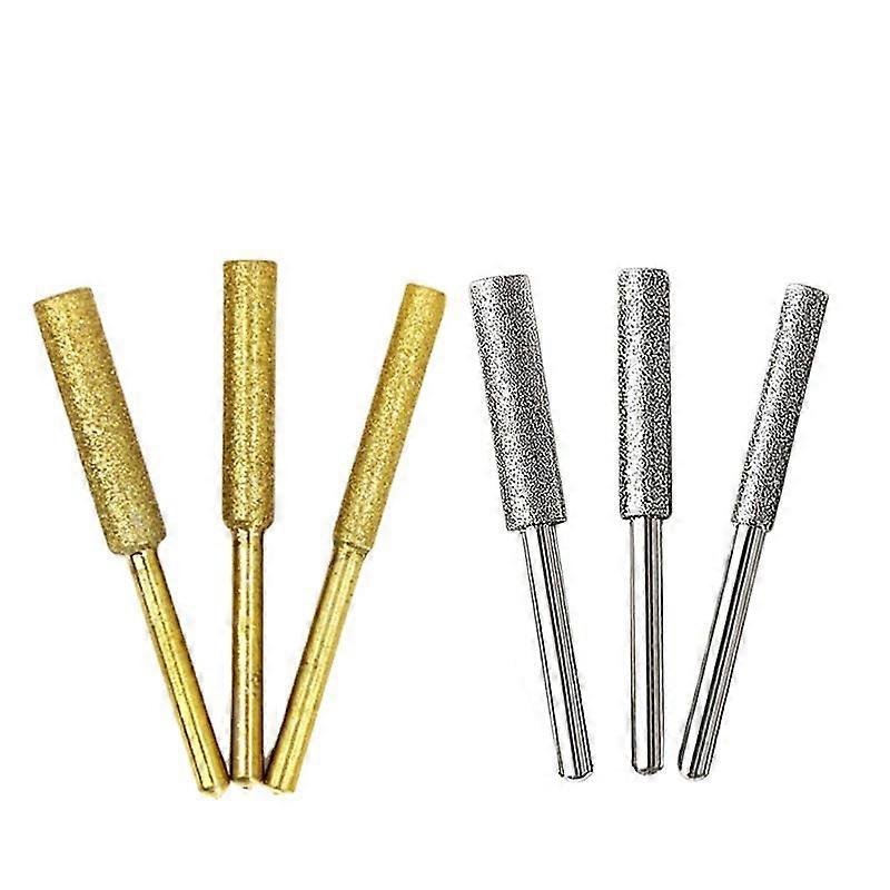 Pcs Punching Wheels Chainsaw Sharpener Burr Grinding Stone File for Metal Chainsaw Alloy Steel Jade Stone Carving