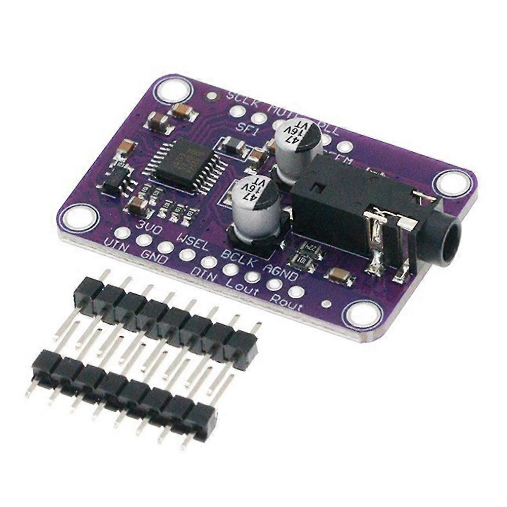 I2S Stereo DAC Module (UDA1334A): 3.3V-5V Audio Decoder Compatible with for Arduino