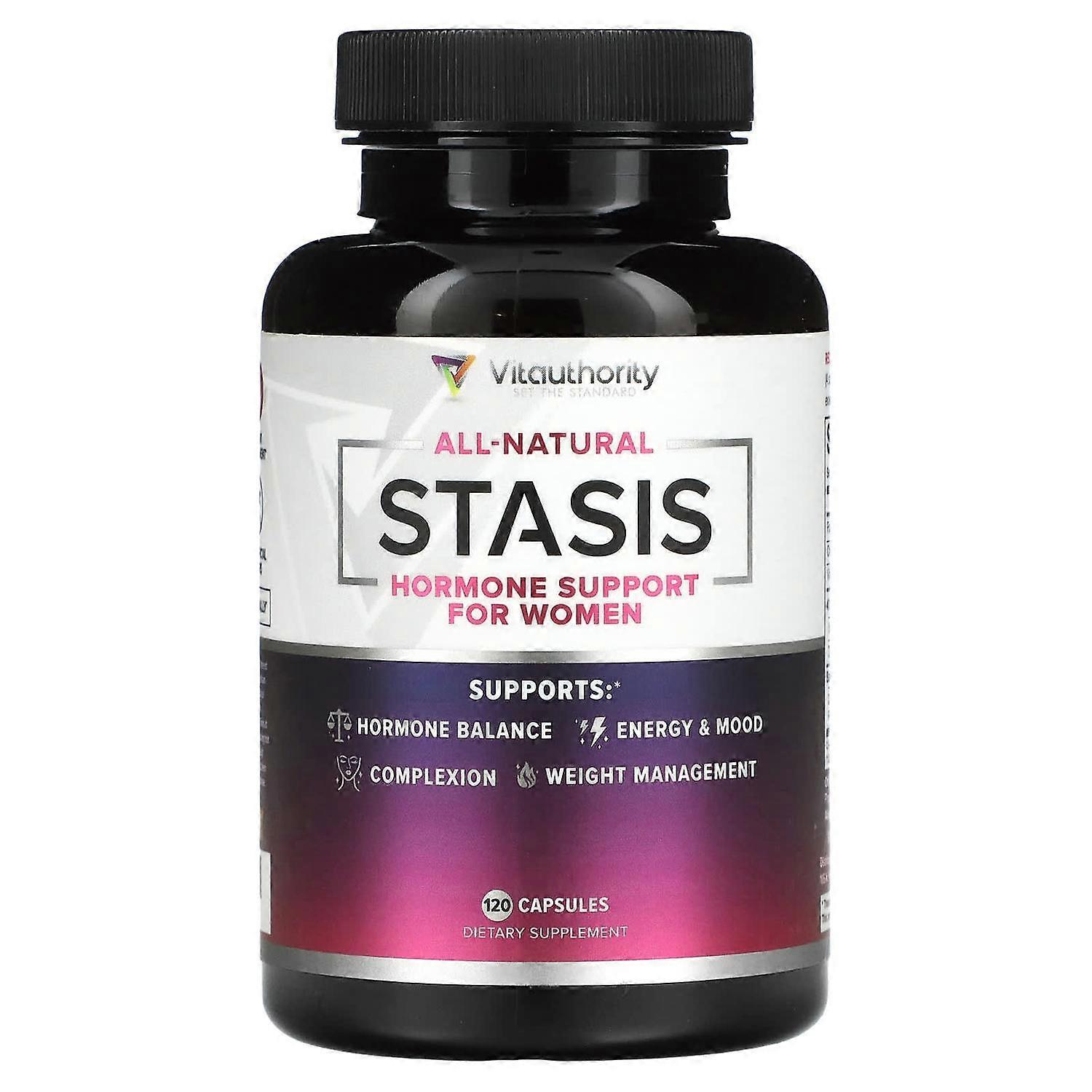 Vitauthority, All-Natural Stasis, 120 Capsules