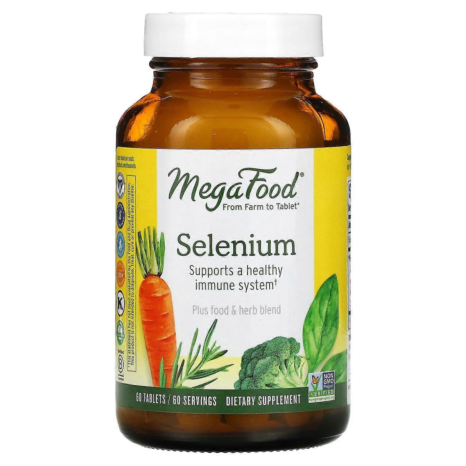 MegaFood, Selenium, 60 Tablets