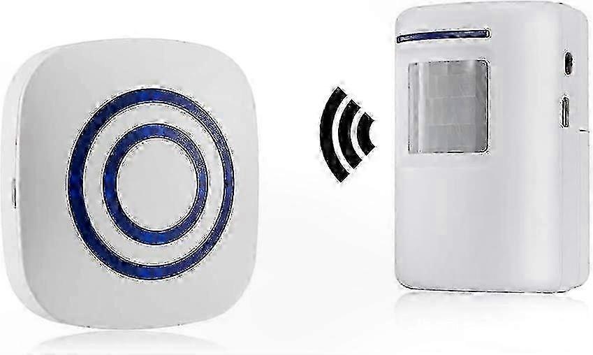 Wireless Motion Detection Alarm System for Shop Security and Passage Alerts