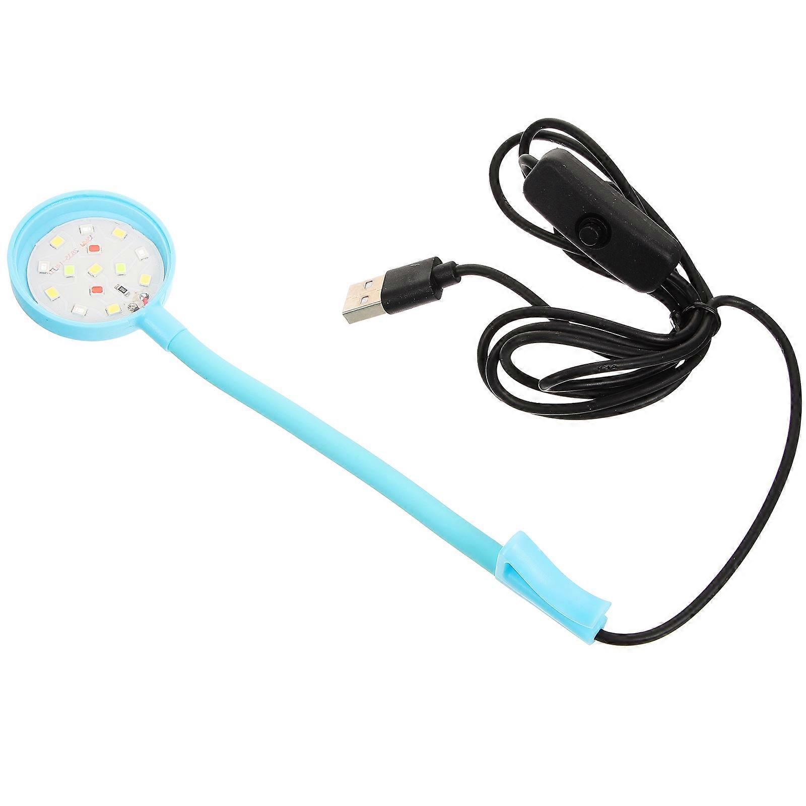 Convenient Fish Tank Light Clamp-Type Aquarium LED Lamp for 4Pcs Set