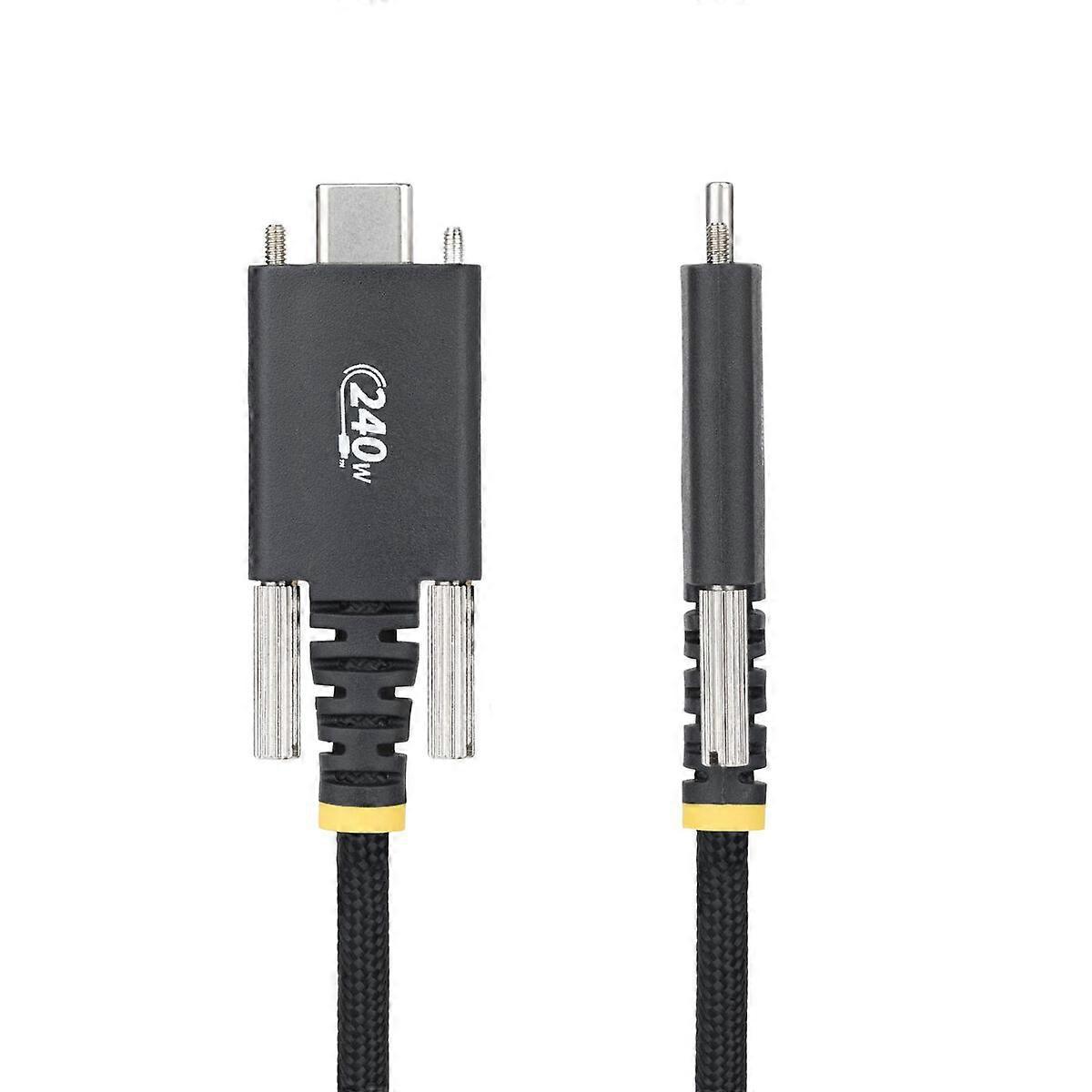 USB Cable Startech S2CEPR2M-USBSL-CABLE Black 2 m
