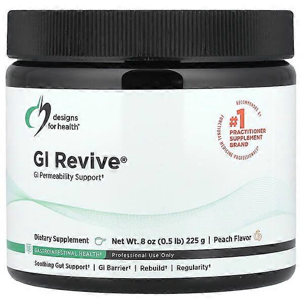 Designs For Health, GI ReviveÃÂÃÂÃÂÃÂ®, Peach, 8 oz (225 g)