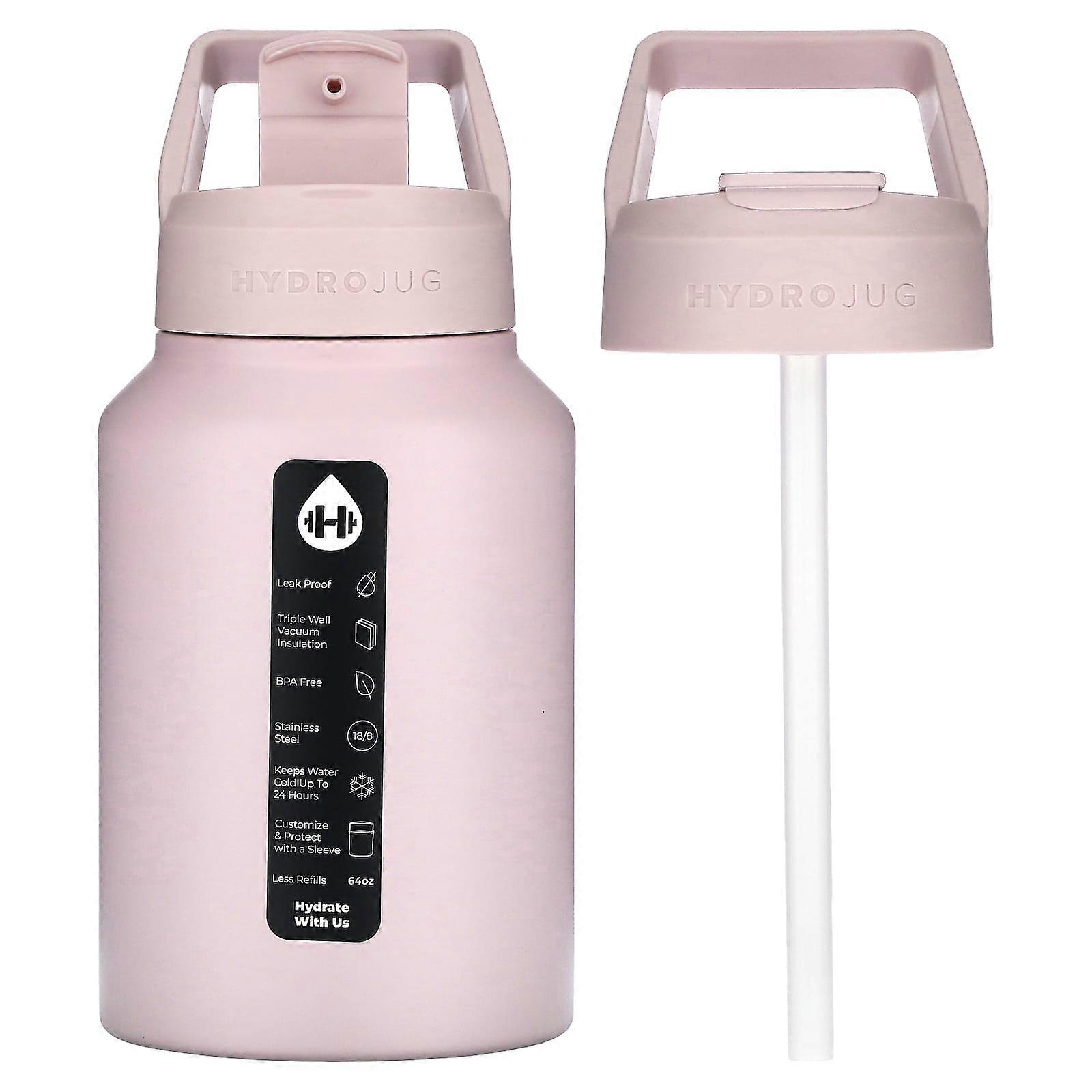 Stainless Steel Jug, Pink Sand, 64 oz