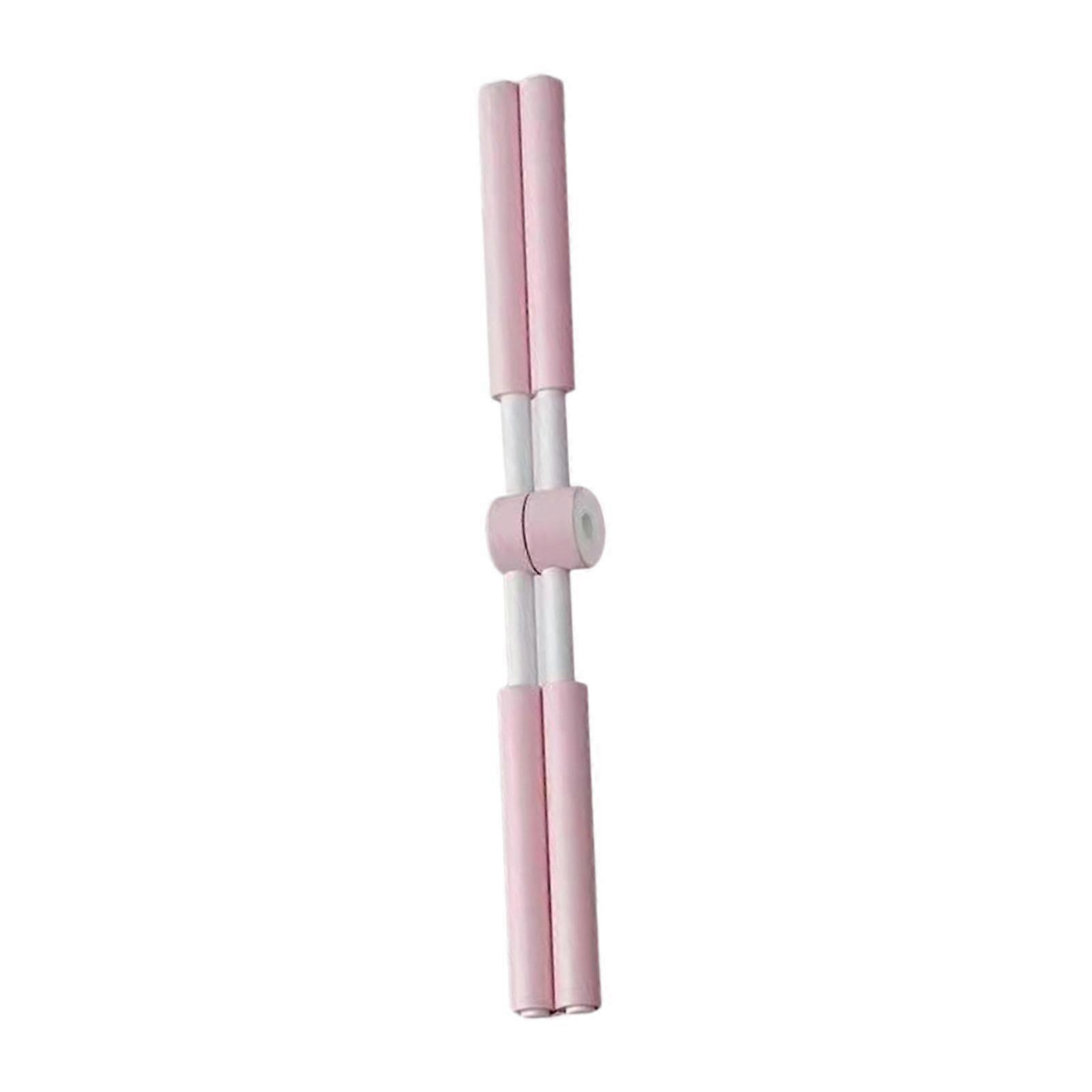 Yoga Stick for Posture Adjustment Pink Back Alignment Shoulder Flexibility Tool for Posture Correction