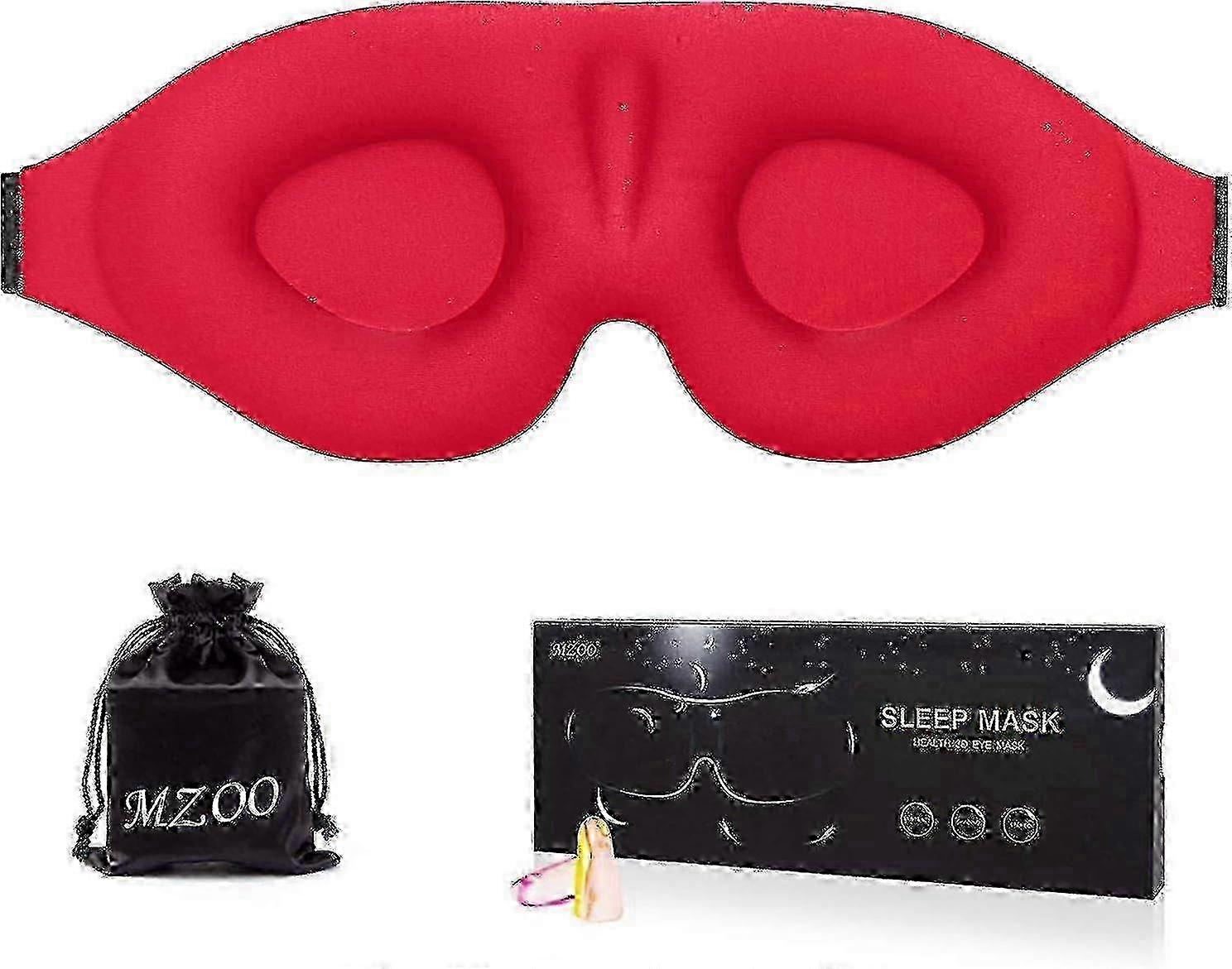 2025 Contoured Blindfold Sleep Mask with 3D Shape for Men and Women Blocking Light for Comfortable N