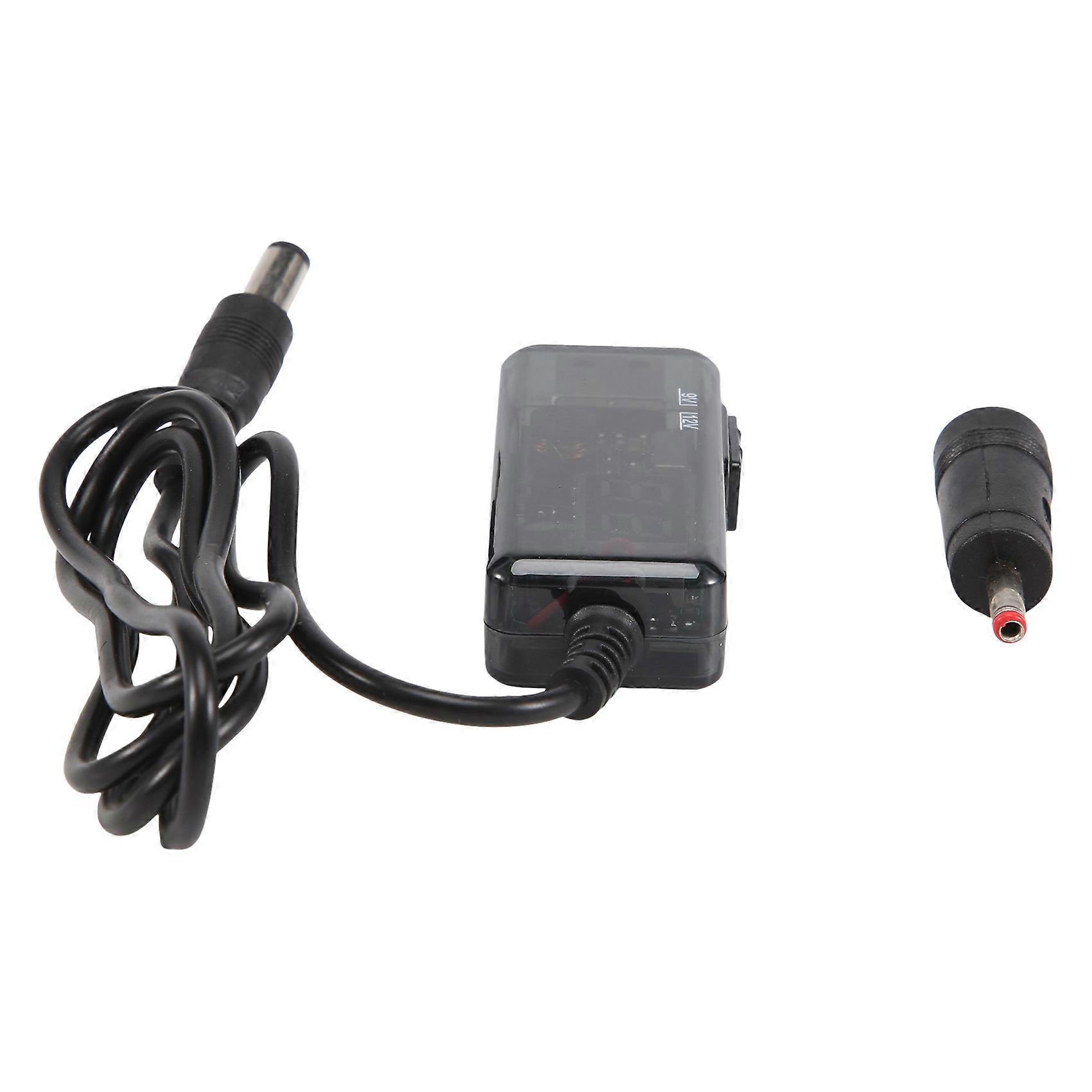 USB Boost Cable 5V Step Up to 9V 12V Adjustable Voltage Converter 1A Step-up Volt  former DC Pow