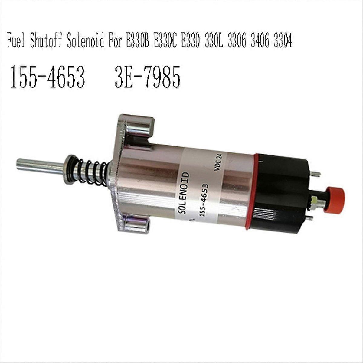 155-4653 Fuel Shutoff Solenoid for CAT Excavator E330B E330C E330 ...