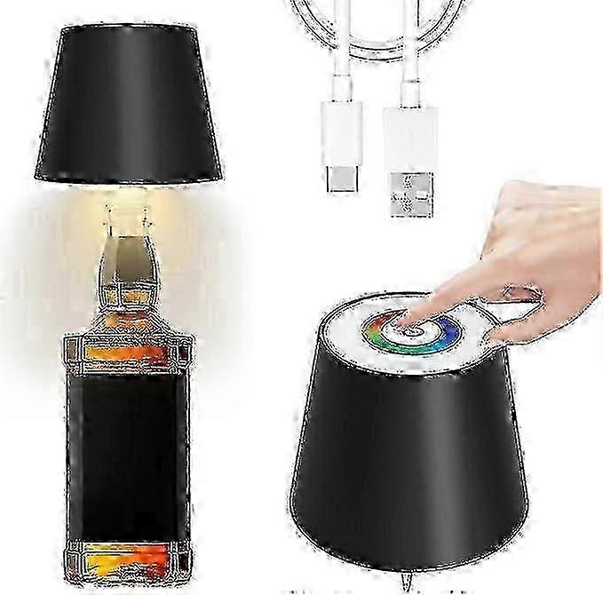 Touch Sensitive Bedside Lamp with Portable Design TroveMart