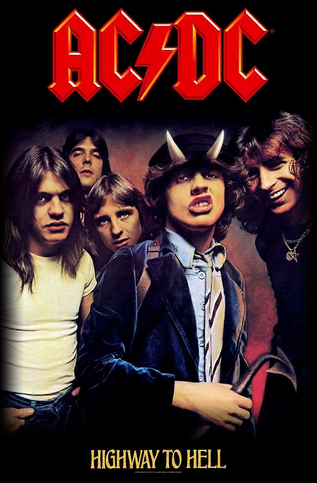 AC/DC Highway To Hell Textile Poster