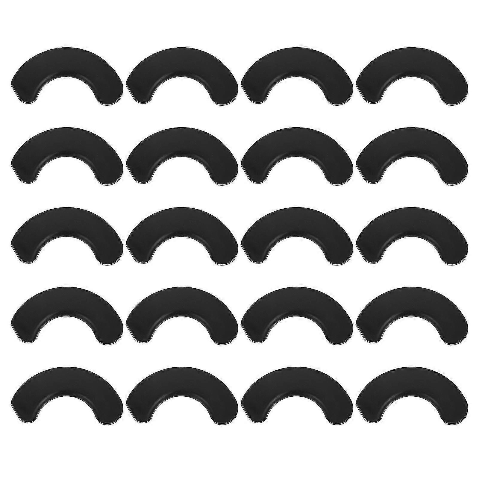 20 Pcs Flooring Jack Dumbbell Holder Shockproof Pad for Unloading Dumbbells