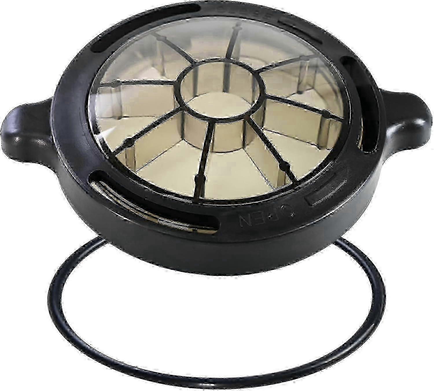 Pool pump cover with O-ring for Splapool Pureline Deluxe replacement