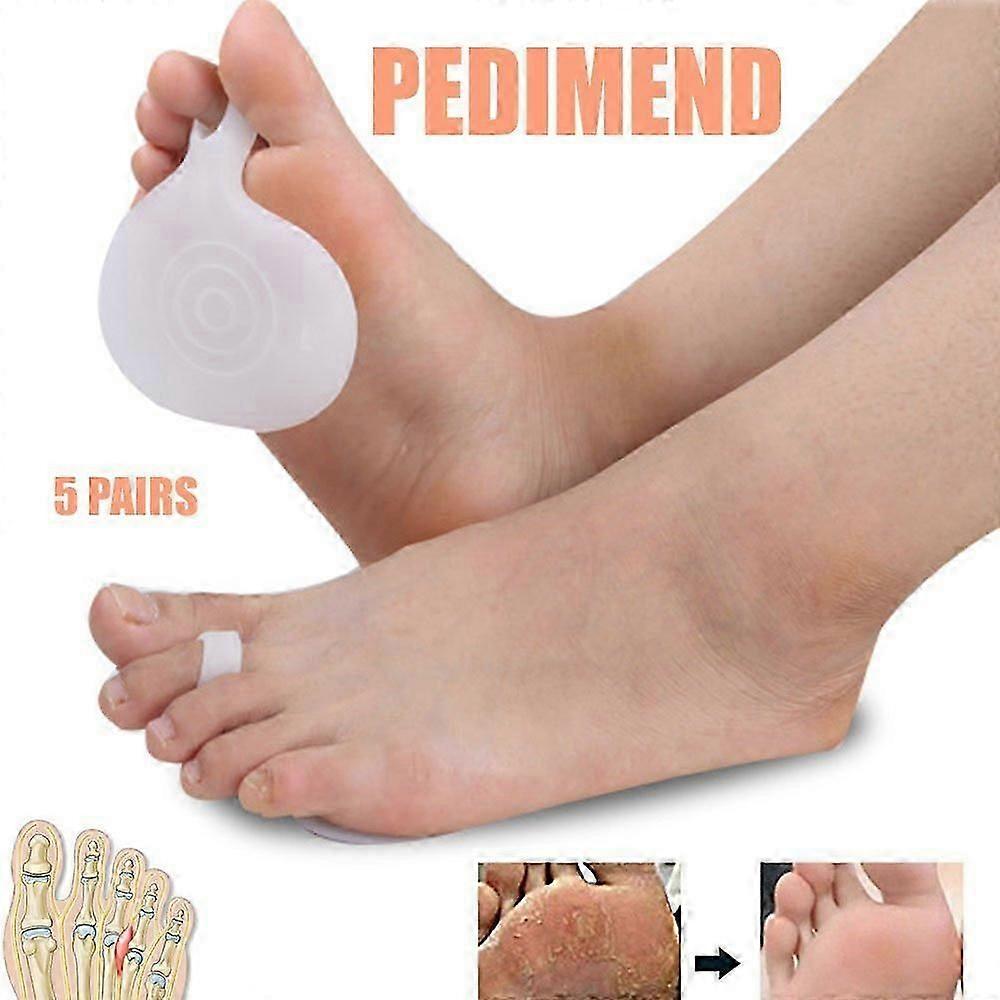 5 Pairs Mortons Neuroma Running Support Pads Metatarsalgia Insoles Pain Relief