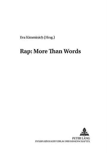 Rap More Than Words Paperback