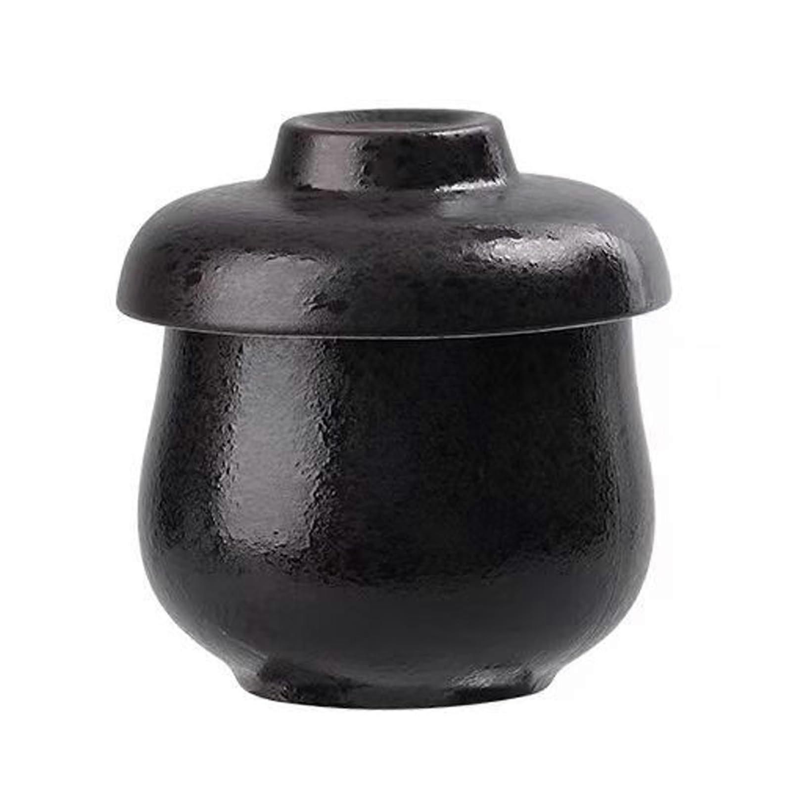 Ceramic Egg Cooker With Cover Type 3 For Even Cooking Coddled Egg Cups With Lids And Desserts