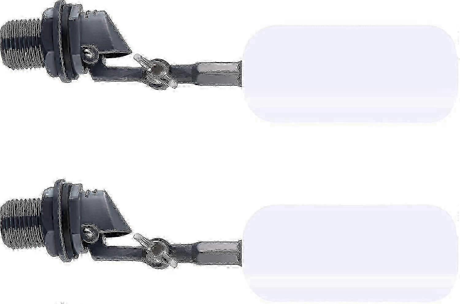 2 Pcs Floating Valve, Automatically Fill Waterers Floating Ball Valves With Adjustable Arm Shut-off Ball Valve Automatic Filling - JA