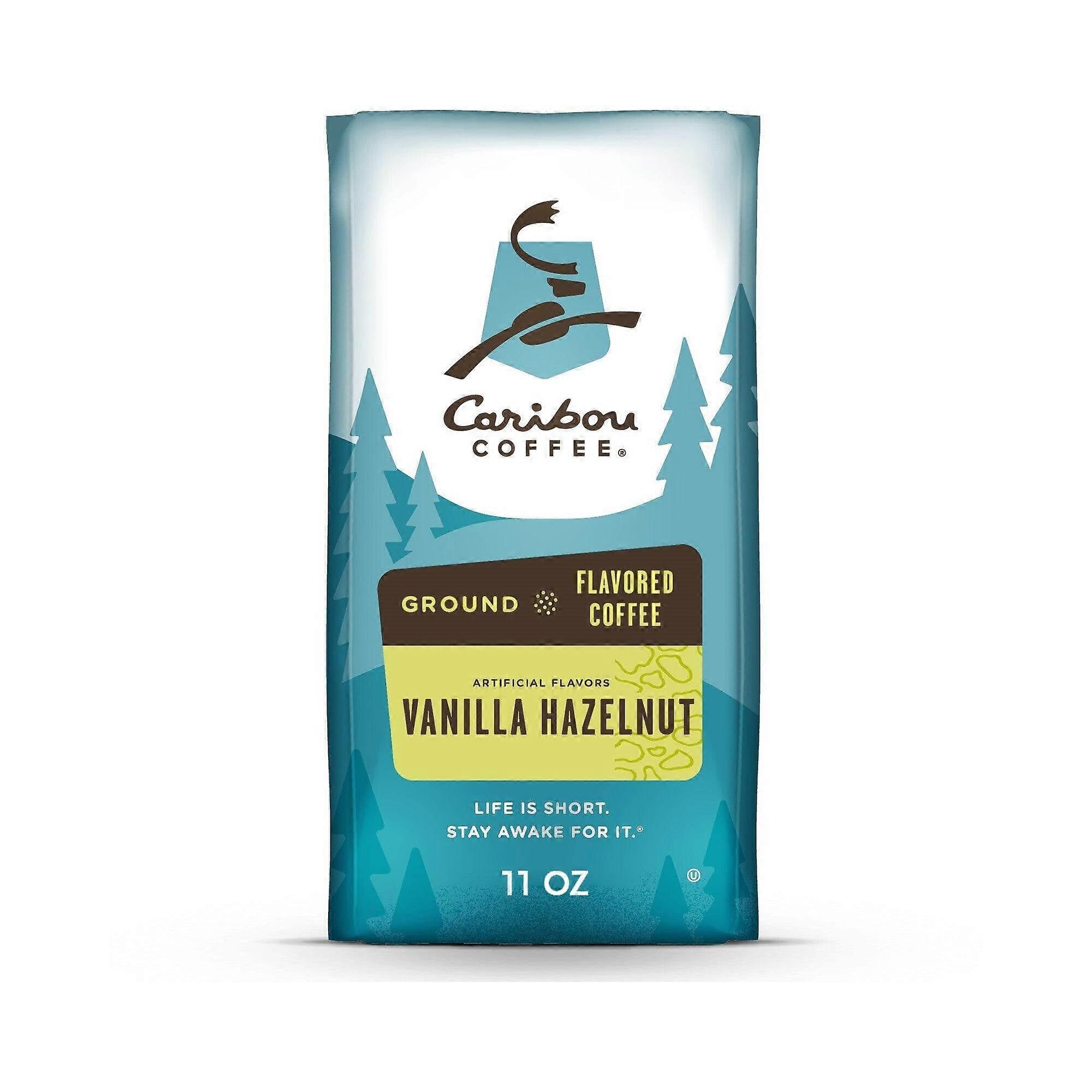 قهوة كاريبو قهوة الفانيليا والبندق المطحون ، 11 أونصة