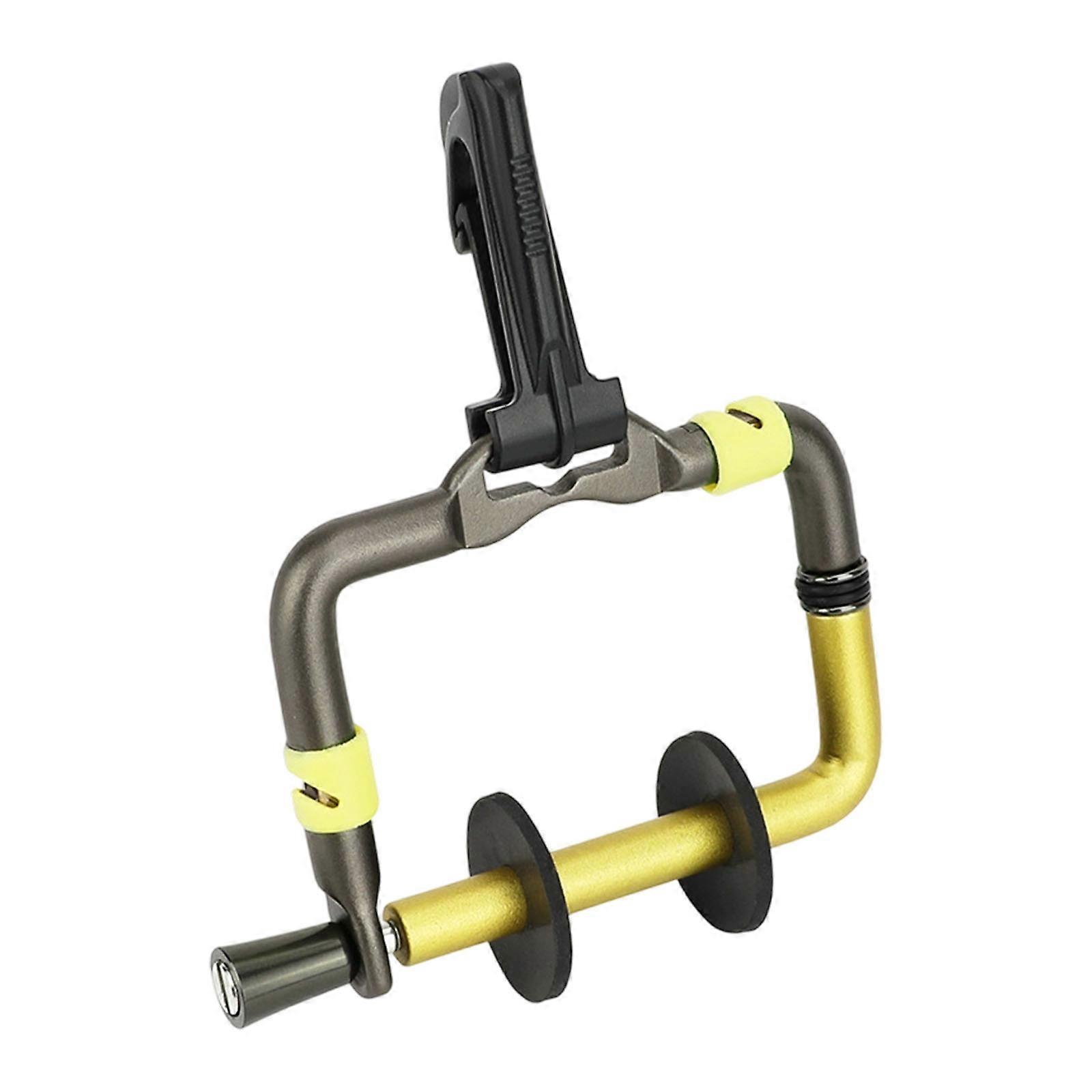 Compacts Fly Fishing Line Spool With Glowing Sleeve And Cutting Grooves Line Organizers For Tippet Leader Organization  yellow