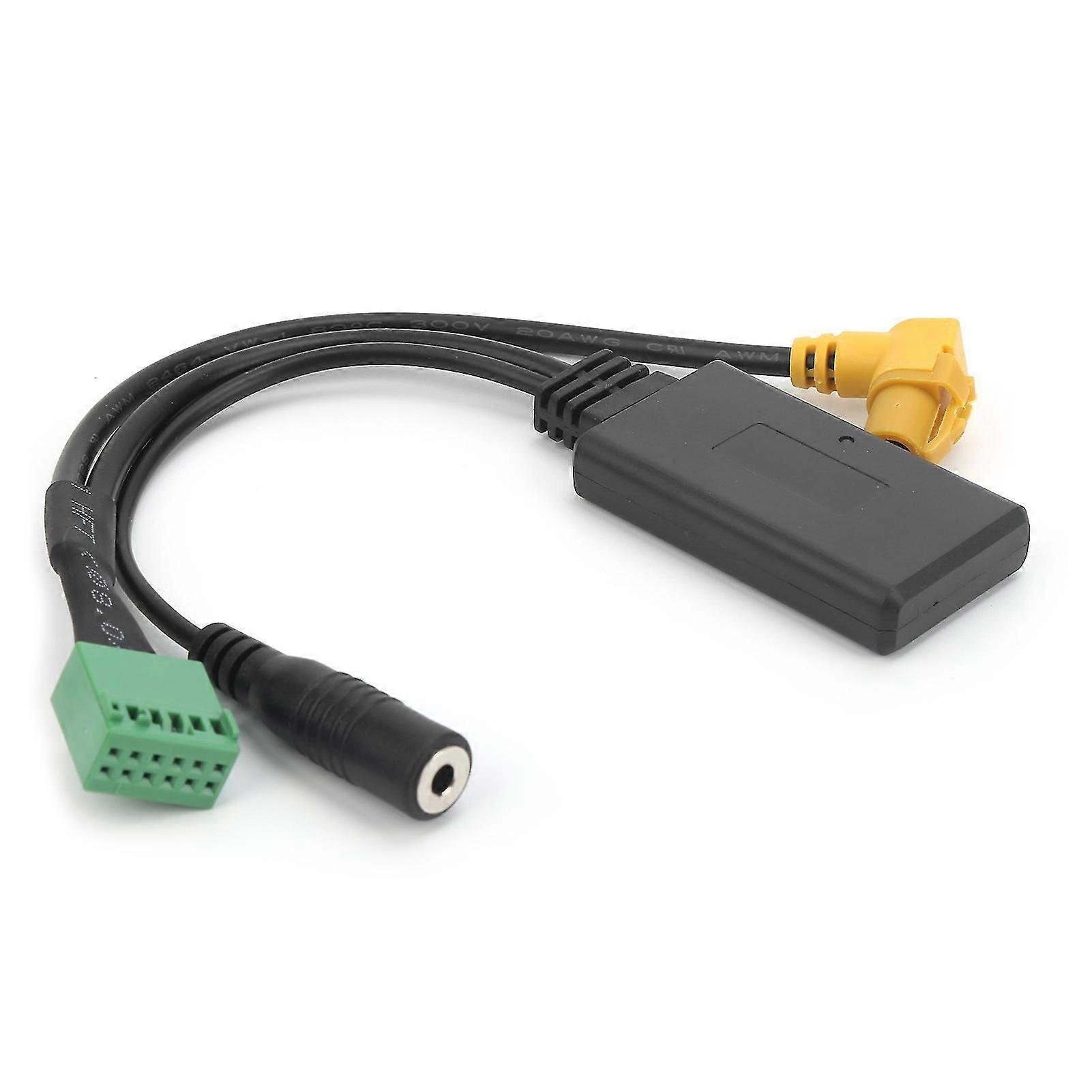 12Pin Car Bluetooth AUX Bluetooth Adapter Multimedia Audio Cable Microphone Handsfree Fit for MMI 3G / Q5 / A4L / A6L / Q7 / A5 / S5