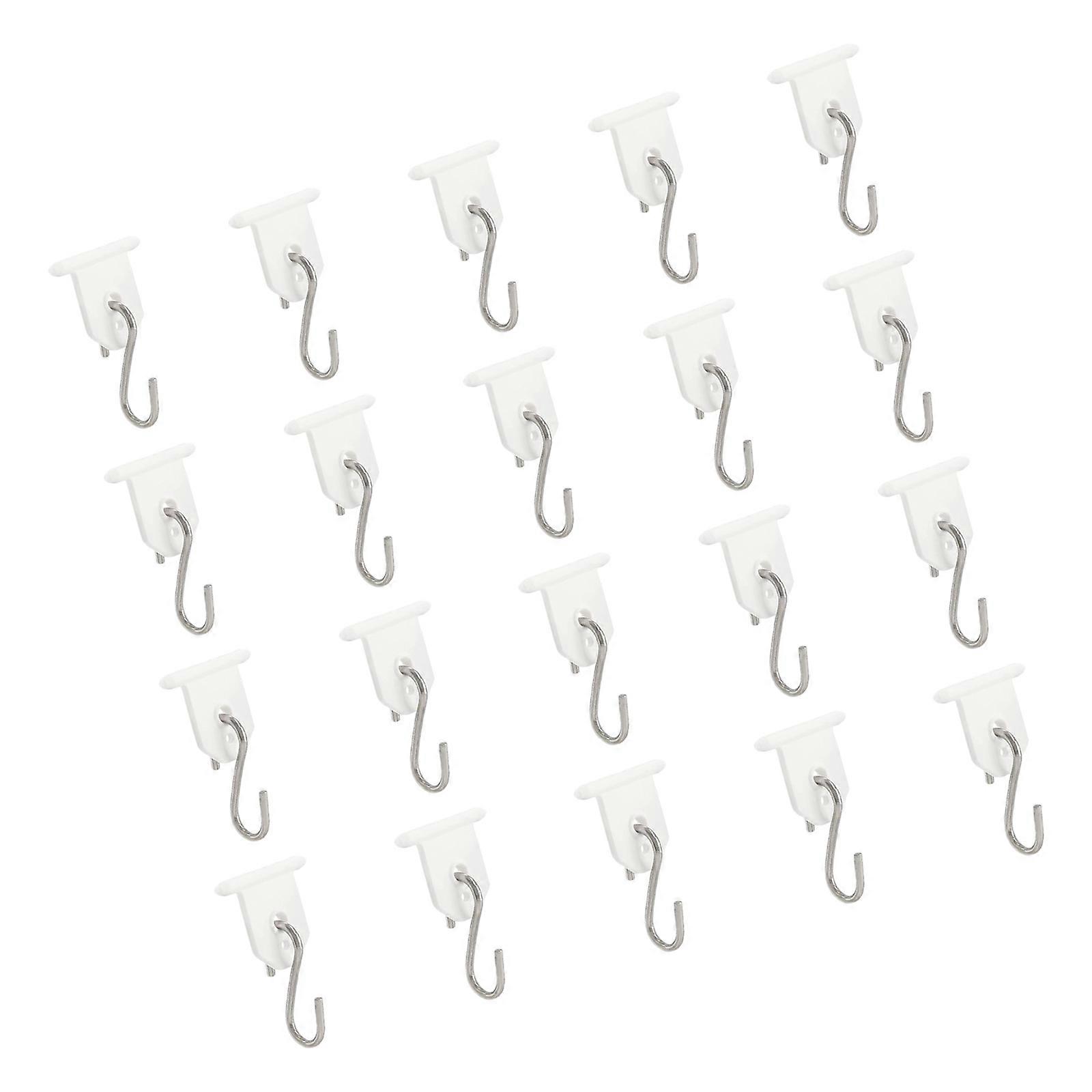 Campers Awning Hook For Camping Accessories Secure Windproof Installation With Quick Release Locking Mechanism  White