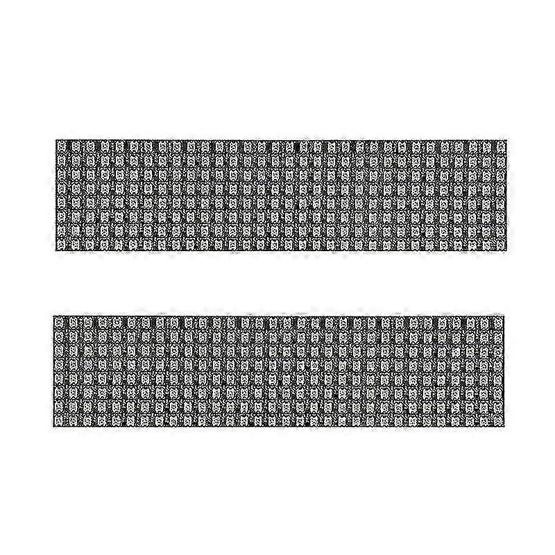 2pcs Ws2812b 32x8cm Pixel Panel Flexible Screen Ws2812 Ic Rgb 5050smd Led Module Individually Addre